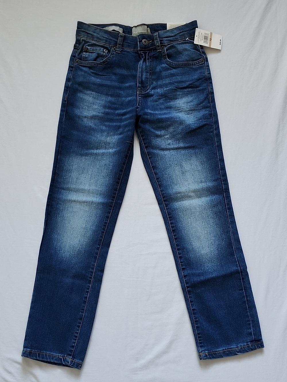 Lucky Brand Girls Classic Straight Stretch Jeans Size 12 NWT